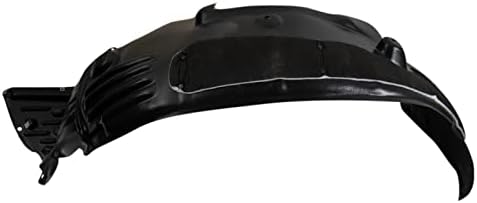 TRQ Front Left Inner Fender Liner Black Drivers Side