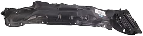 TRQ Front Right Inner Fender Liner Black Passenger Side