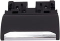TRQ Interior Door Handle Black with Chrome Insert