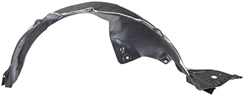TRQ Front Left Inner Fender Liner Black Drivers Side