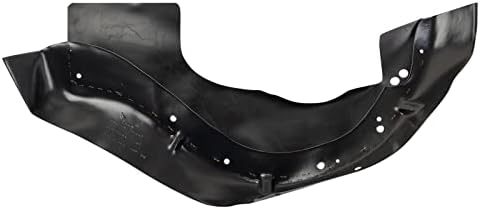 TRQ Front Right Inner Fender Liner Black Passenger Side