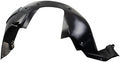 TRQ Front Right Inner Fender Liner Black Passenger Side