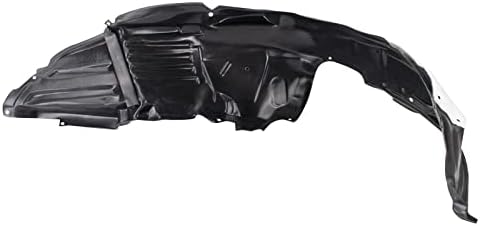 TRQ Front Left Inner Fender Liner Black Drivers Side