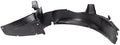 TRQ Front Right Inner Fender Liner Black Passenger Side