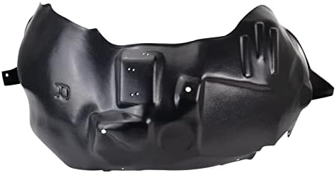 TRQ Front Right Inner Fender Liner Black Passenger Side