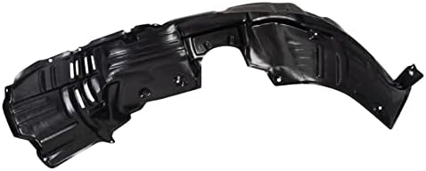 TRQ Front Left Inner Fender Liner Black Drivers Side