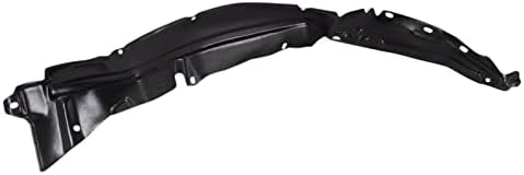 TRQ Front Left Inner Fender Liner Black Drivers Side