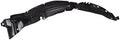 TRQ Front Left Inner Fender Liner Black Drivers Side