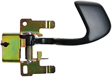 TRQ Left Interior Door Handle Black Drivers Side