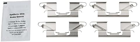 TRQ Rear Ceramic Brake Pad Set