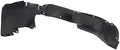 TRQ Front Left Inner Fender Liner Black Drivers Side