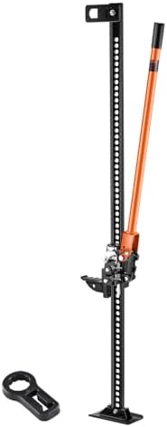 VEVOR Farm Jack 60inch, 7000 lbs Capacity Ratcheting Off Road Jeep Jack for Tractor, Truck, SUV, Bumper Lift, Orange by VEVOR