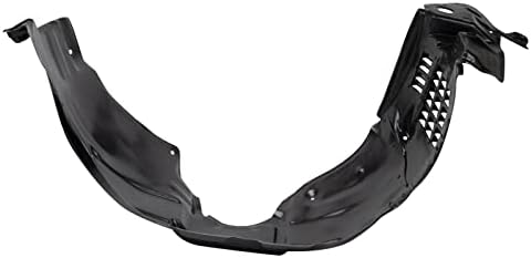 TRQ Front Left Inner Fender Liner Black Drivers Side