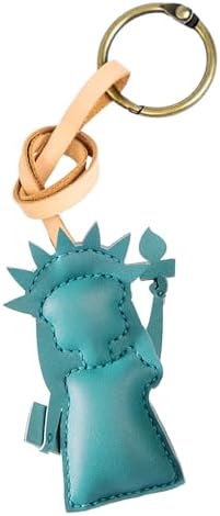 Travel Icon Leather Bag Charm - Unique Keychain Purse Charm For Handbags