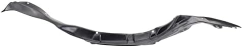 TRQ Front Right Inner Fender Liner Black Passenger Side