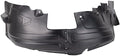 TRQ Front Right Inner Fender Liner Black Passenger Side