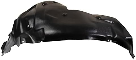 TRQ Front Left Inner Fender Liner Black Drivers Side
