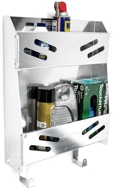 Black Boar Aluminum Small Storage Enclosed Trailer/Garage | Includes (2) Built-in Shelves and (2) Integrated Hooks | Durable Construction | Easy to Install (66115) by BLACKBOAR