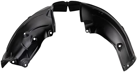 TRQ Front Left Inner Fender Liner Black Drivers Side