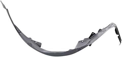 TRQ Front Left Inner Fender Liner Black Drivers Side