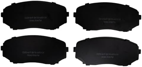 TRQ Front Brake Pads Ceramic Hardware