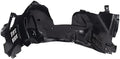 TRQ Front Right Inner Fender Liner Black Passenger Side