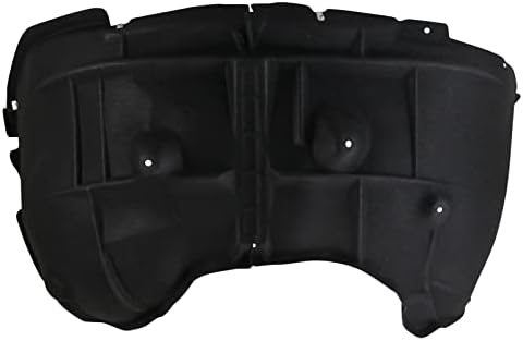 TRQ Front Left Inner Fender Liner Black Drivers Side