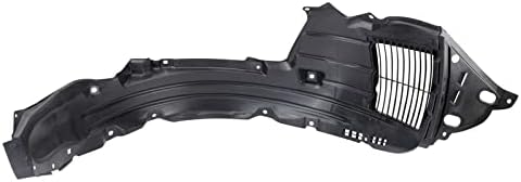 TRQ Front Left Inner Fender Liner Black Drivers Side