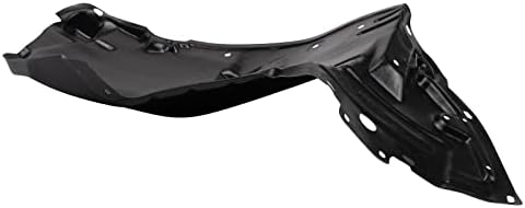 TRQ Front Right Forward Inner Fender Liner Black Passenger Side