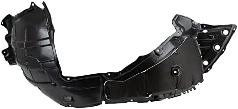 TRQ Front Right Inner Fender Liner Passenger Side