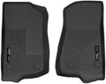 Husky Liners Weatherbeater Floor Mats | Fits 2018-2026 Jeep Wrangler JK/JL & 2020-2026 Jeep Gladiator | Front Row, 2-pc Black - 13021