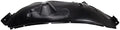 TRQ Front Left Inner Fender Liner Black Drivers Side