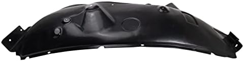 TRQ Front Left Inner Fender Liner Black Drivers Side