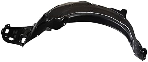 TRQ Front Left Inner Fender Liner Black Drivers Side