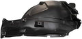 TRQ Front Left Rearward Inner Fender Liner Black Drivers Side