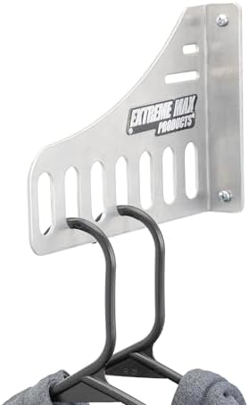 Extreme Max 5001.6365 Aluminum Garment Holder for Enclosed Trailer Shop Garage Storage - Image 2