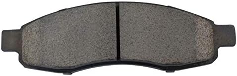 TRQ Front Brake Pads Ceramic Hardware Wear Sensor