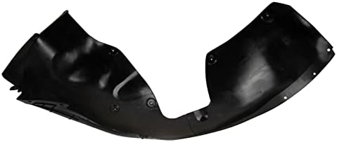 TRQ Front Right Inner Fender Liner Black Passenger Side