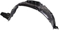 TRQ Front Left Inner Fender Liner Black Drivers Side