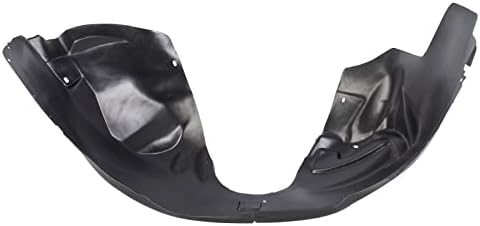 TRQ Front Left Inner Fender Liner Black Drivers Side