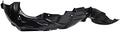TRQ Front Right Inner Fender Liner Black Passenger Side
