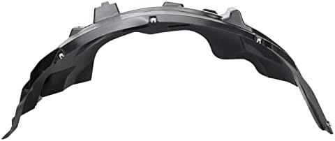 TRQ Front Left Inner Fender Liner Black Drivers Side