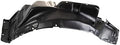 TRQ Front Left Inner Fender Liner Black Drivers Side