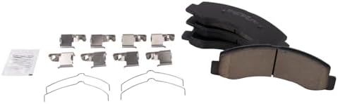TRQ Front Brake Pads Ceramic Hardware