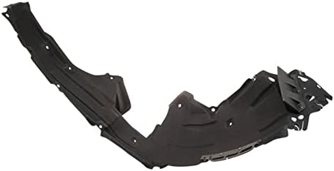 TRQ Left Inner Fender Liner Black Drivers Side