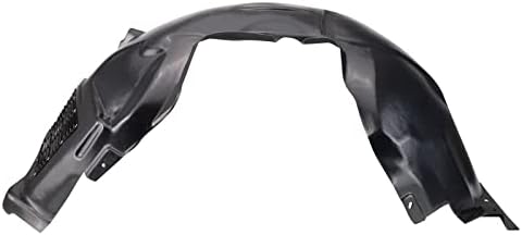 TRQ Front Right Inner Fender Liner Black Passenger Side