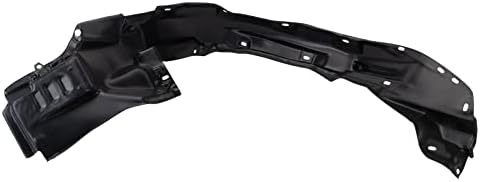 TRQ Front Left Inner Fender Liner Black Drivers Side