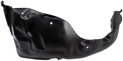 TRQ Front Left Inner Fender Liner Black Drivers Side