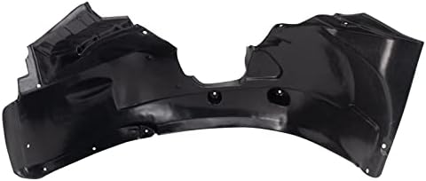 TRQ Front Right Inner Fender Liner Black Passenger Side