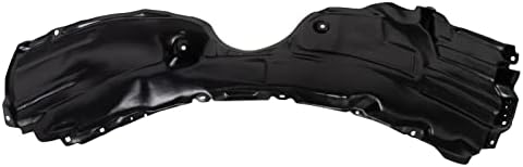 TRQ Front Left Inner Fender Liner Black Drivers Side